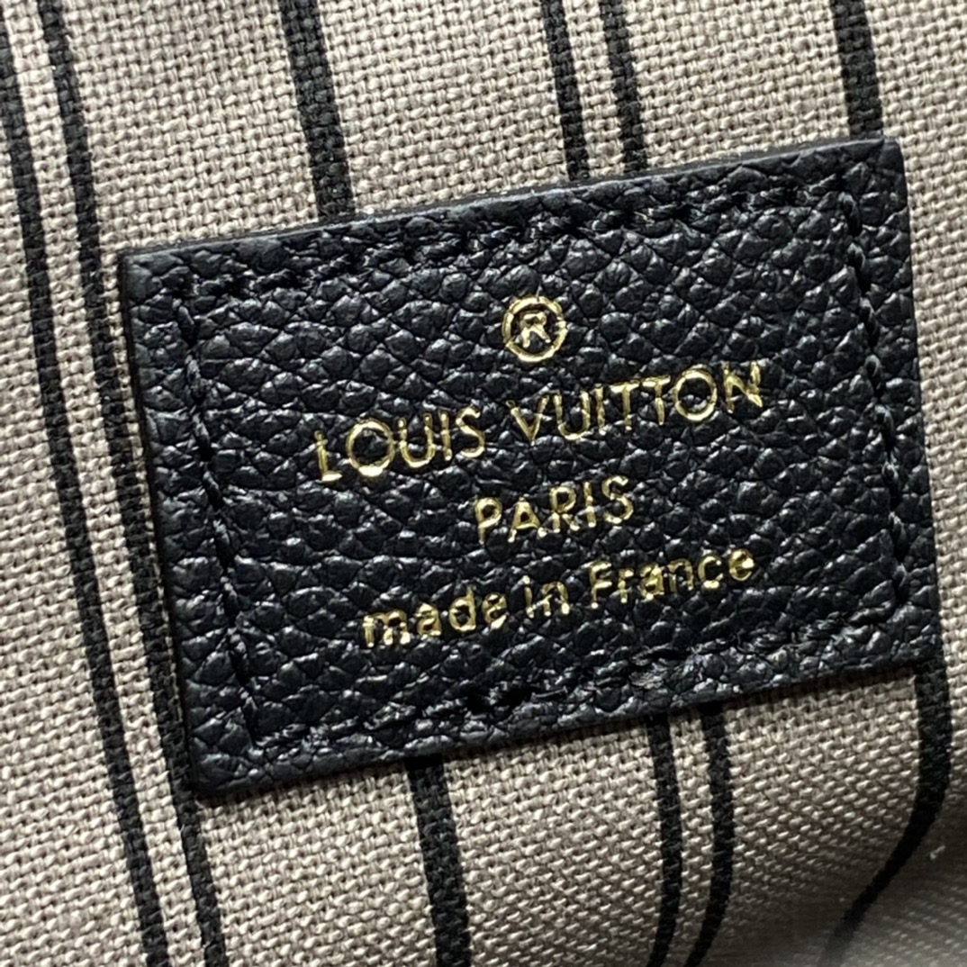 Louis Vuitton POCHETTE METIS Handbag Monogram Empreinte M41487 Black